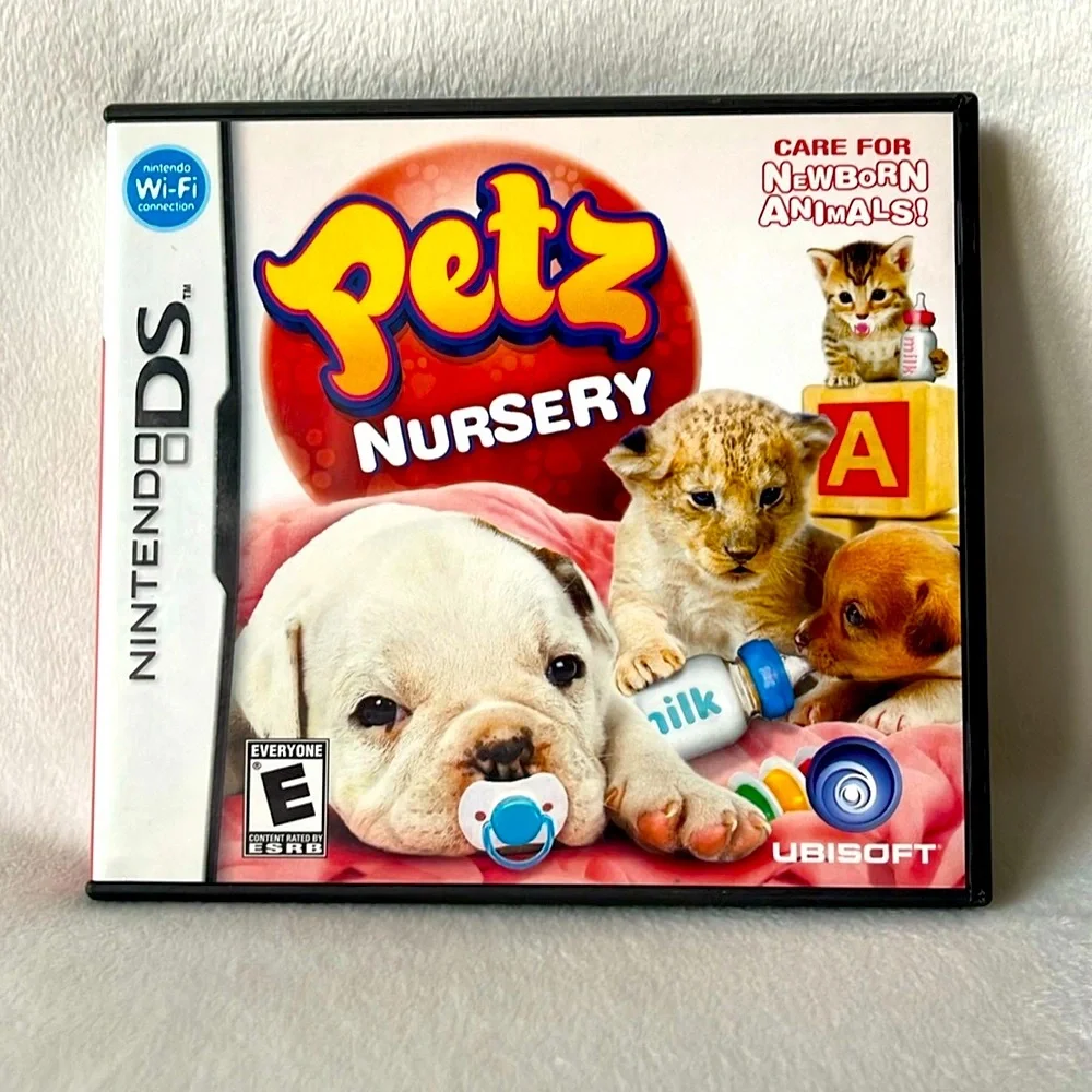 Nintendo DS Game, Petz Nursery, Rated E Complete with the Case and Manual